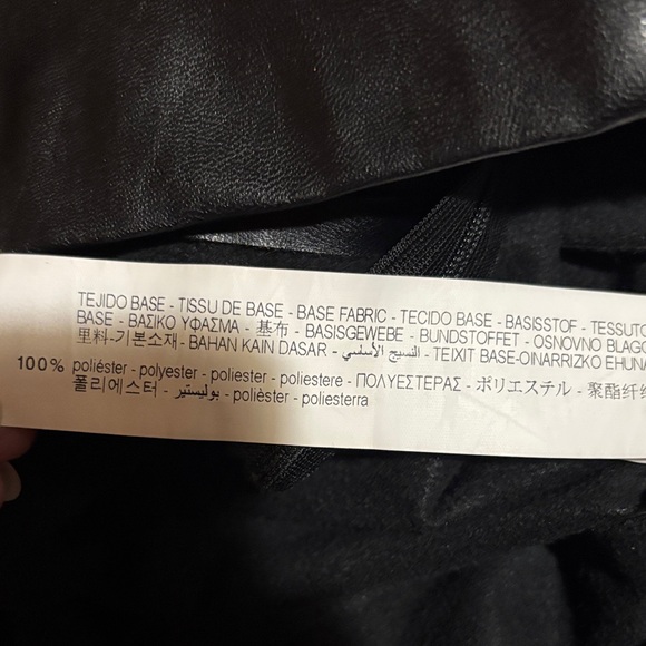 Zara Chic Black Draped Backless Dress - Picture 7 of 7